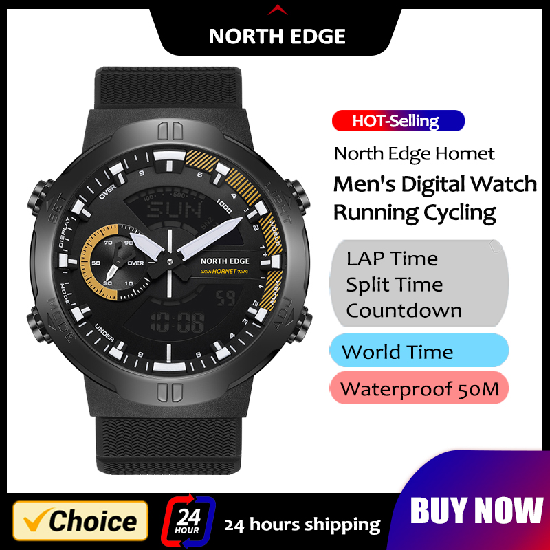 Smartwatch Army Watches For Men - Reloj inteligente NORTH EDGE para hombre,