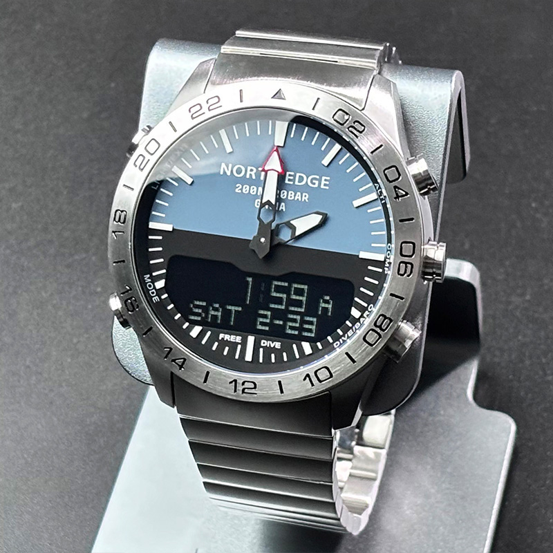 Smartwatch Army Watches For Men - Reloj de buceo NORTH EDGE para
