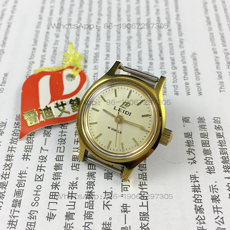 Ladies Fashion Watch - Reloj mecánico manual para mujer de