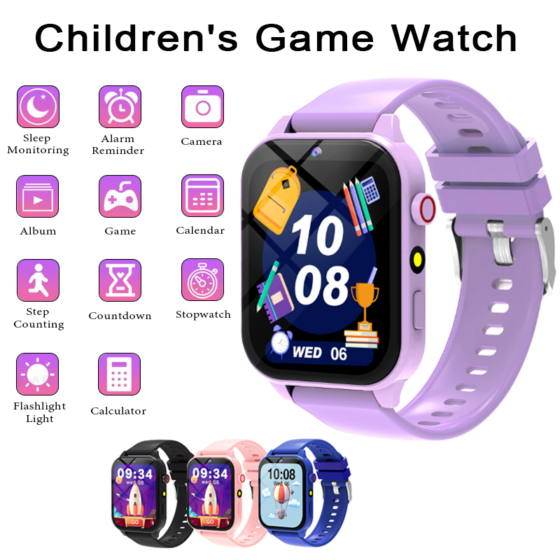 Smartwatch Watches Boys - Reloj inteligente para juegos infantiles, pantalla