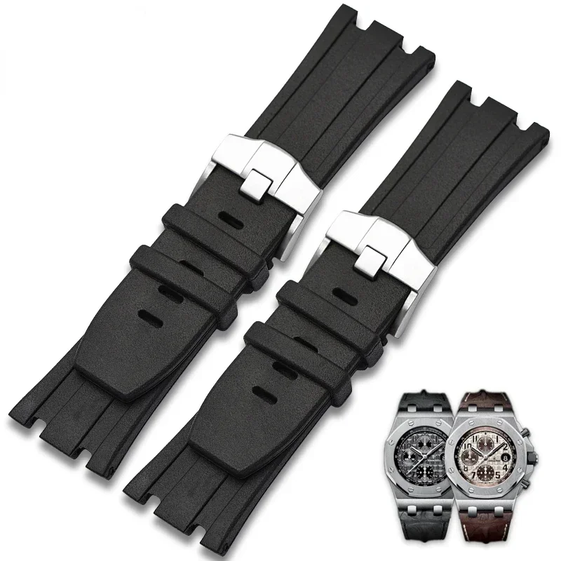 Audemars Piguet Watch Royal Oak Offshore - Correa de goma para reloj Audemars
