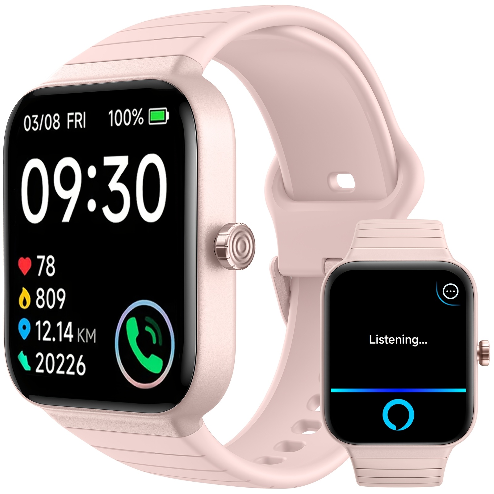 Smartwatch Iphone Watch For Men - Reloj inteligente ultra inteligente, dispositivo portátil