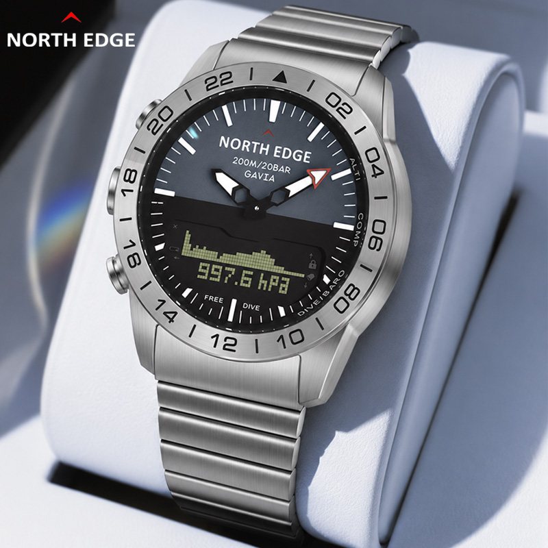 Smartwatch Army Watches For Men - Reloj de buceo NORTH EDGE para