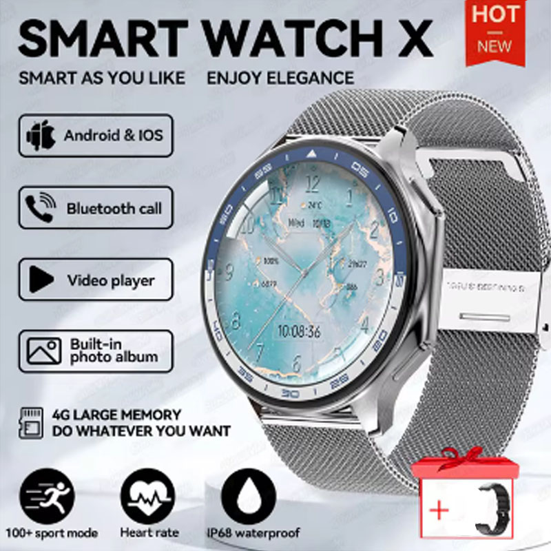 Smartwatch Iphone Watch For Men - Relojes de pulsera de salud para