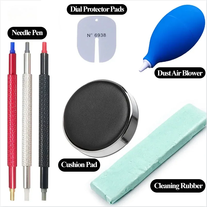 Crystal Press Tool - Kits de reparación de relojes, almohadillas