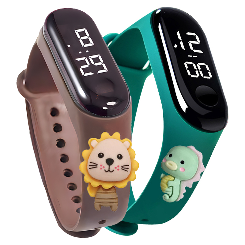 Reloj inteligente multicolor p - Smartwatch Watches Boys reseña y precio