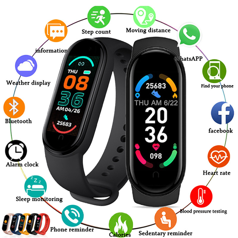 Reloj inteligente M6 para homb - Smartwatch Iphone Watch For Men reseña y precio