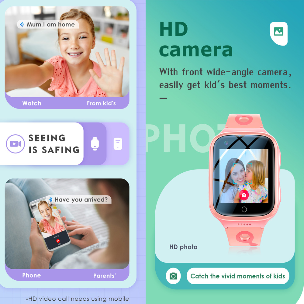 Reloj inteligente 4G para niño - Smartwatch Digital Watches For Boys reseña y precio