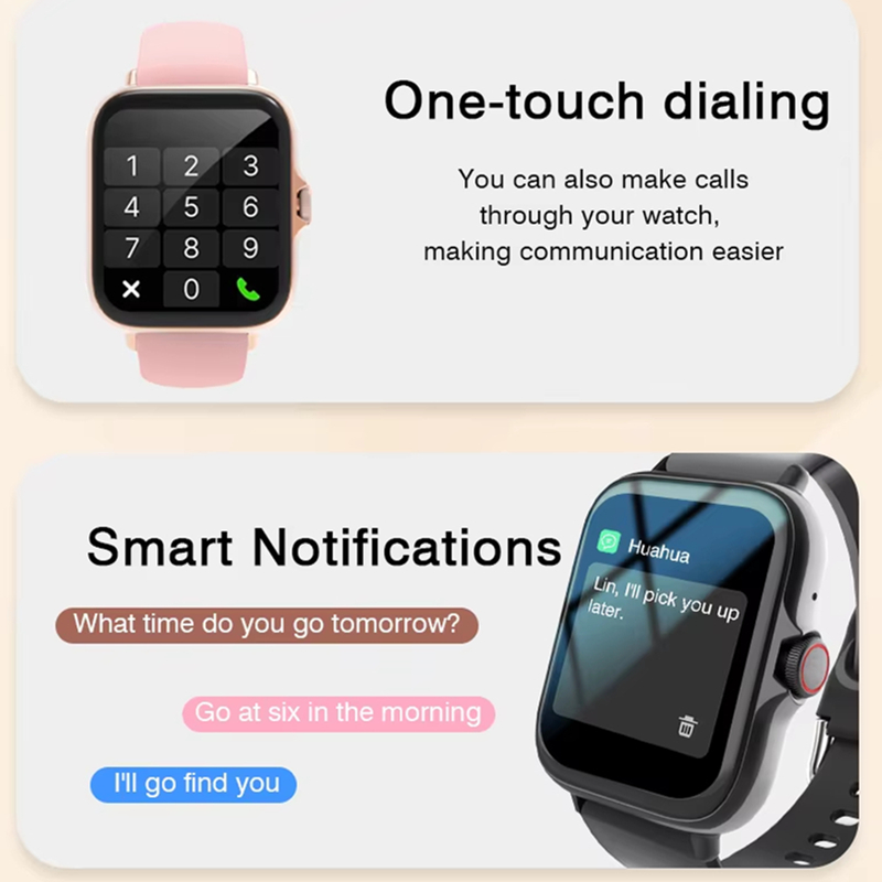 Reloj inteligente deportivo co - Smartwatch Iphone Watch For Men reseña y precio