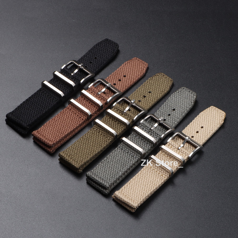 Correas de reloj de nailon de  - Smartwatch Army Watches For Men reseña y precio