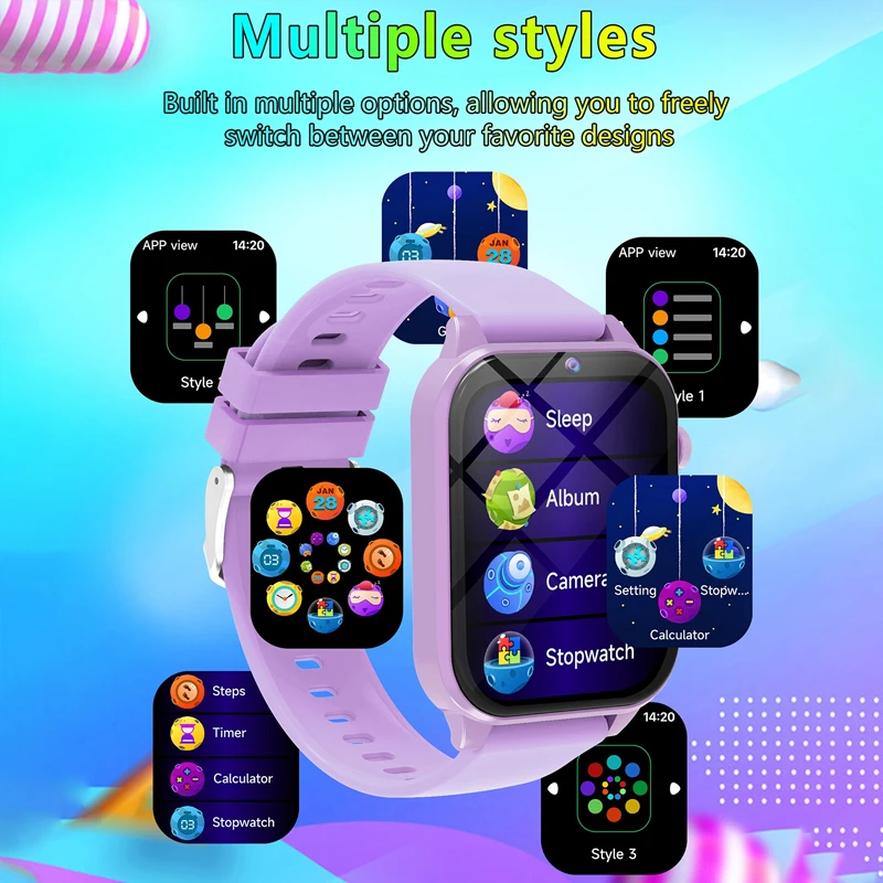 Reloj inteligente con linterna - Smartwatch Watches Boys reseña y precio