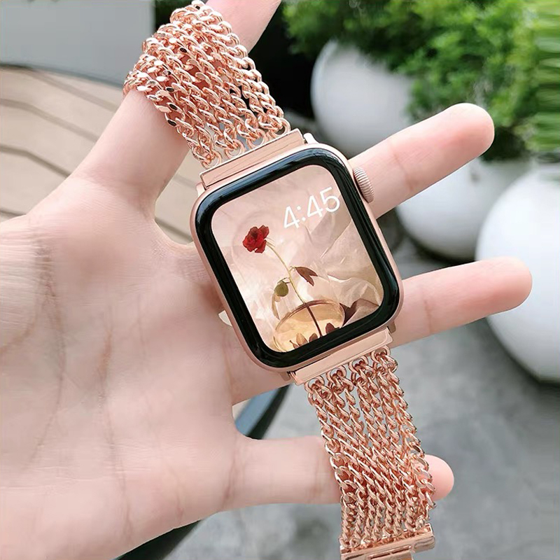 Correa Starlight para Apple wa - Smartwatch Luxury Watches For Women reseña y precio