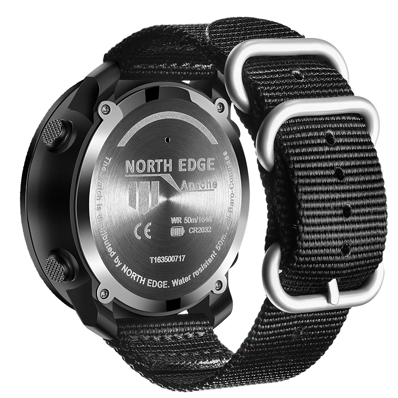 Reloj inteligente NORTH EDGE p - Smartwatch Army Watches For Men reseña y precio