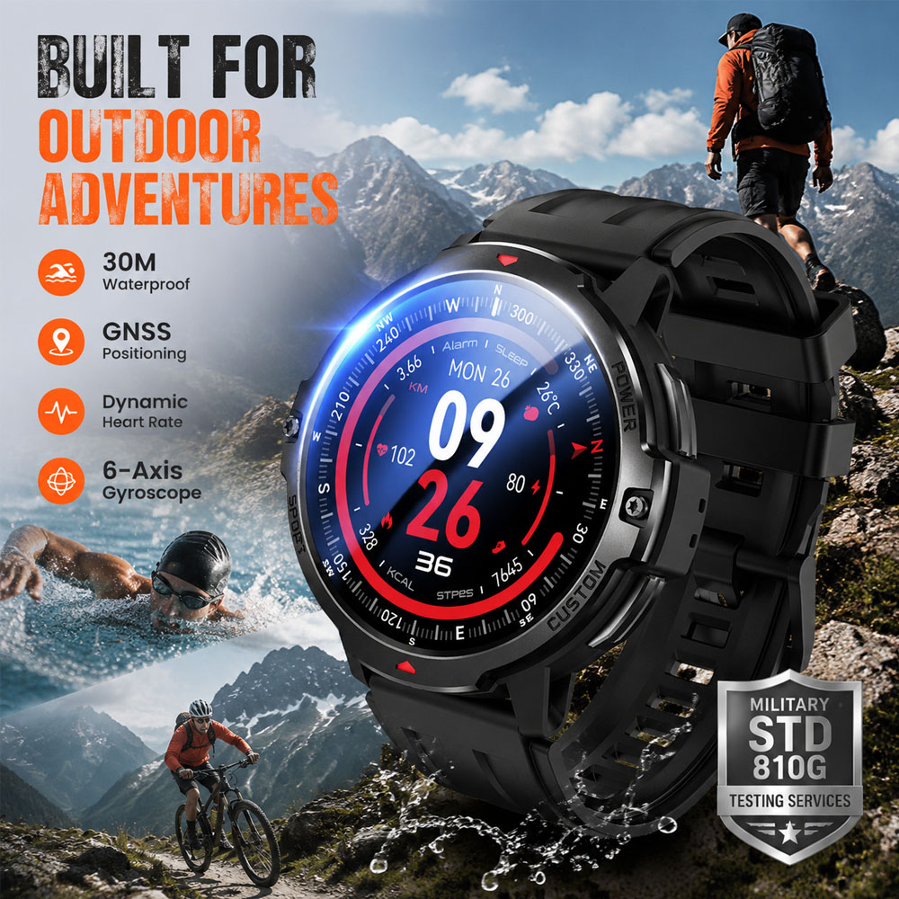 Nuevo Reloj Inteligente GPS Mi - Smartwatch Timex Watches For Women reseña y precio