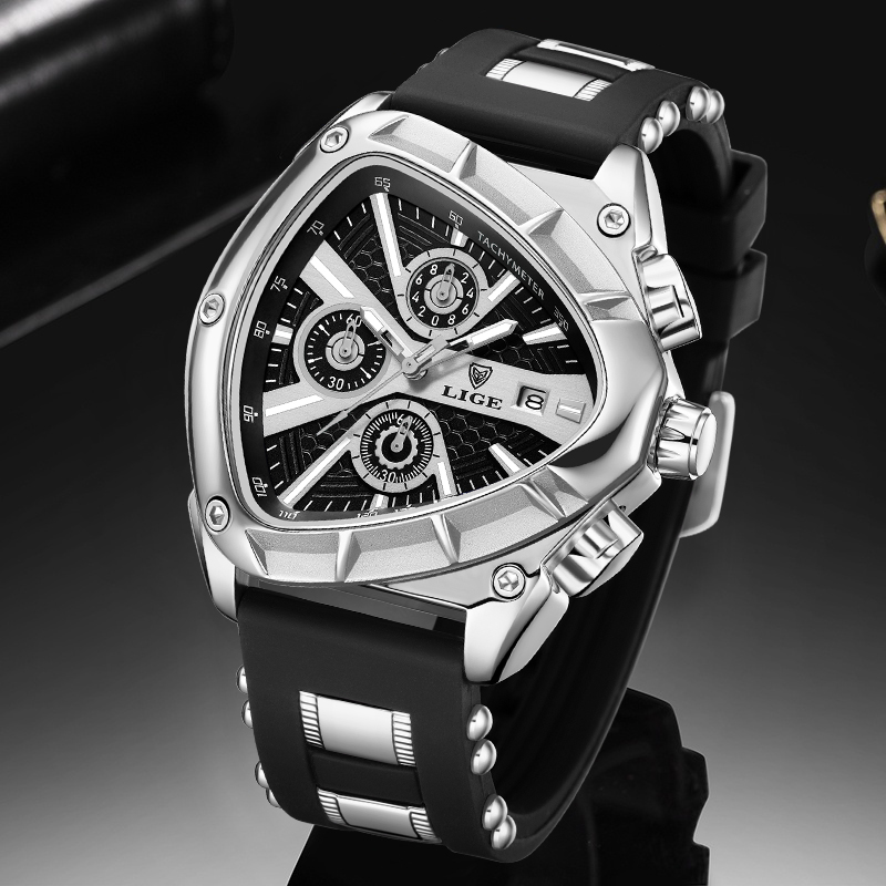 Reloj LIGE a la moda para homb - Smartwatch Army Watches For Men reseña y precio