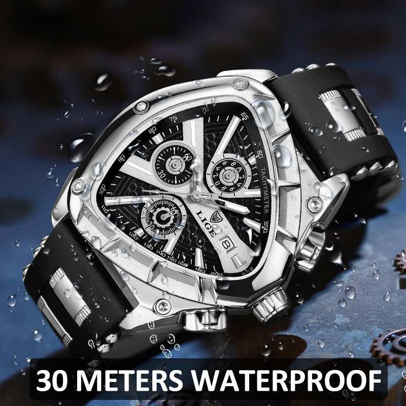 Reloj LIGE a la moda para homb - Smartwatch Army Watches For Men reseña y precio