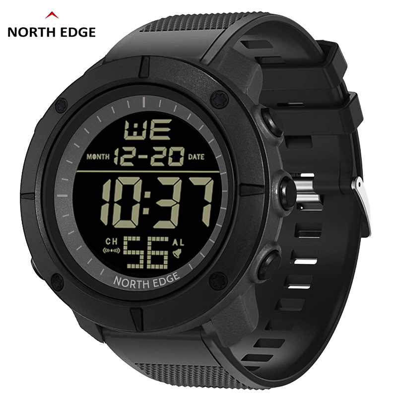 NORTH EDGE-relojes digitales p - Smartwatch Army Watches For Men reseña y precio