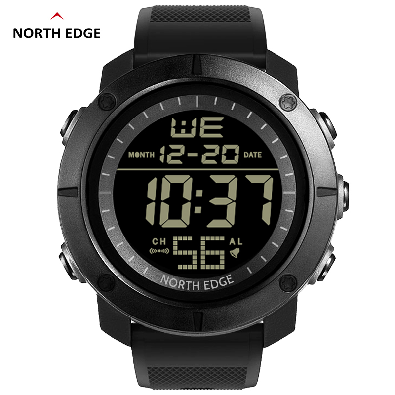NORTH EDGE-relojes digitales p - Smartwatch Army Watches For Men reseña y precio