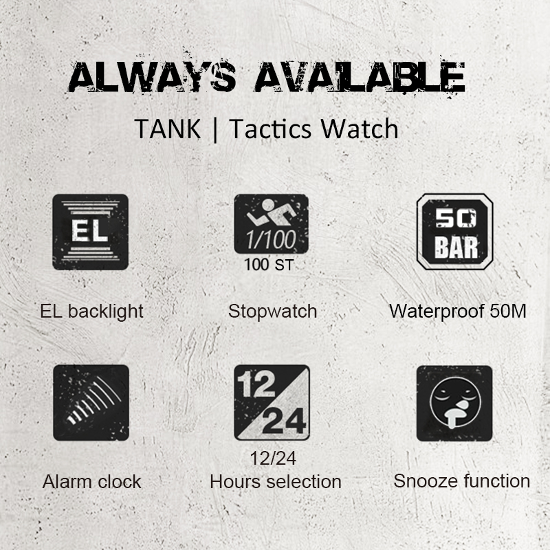 NORTH EDGE-relojes digitales p - Smartwatch Army Watches For Men reseña y precio