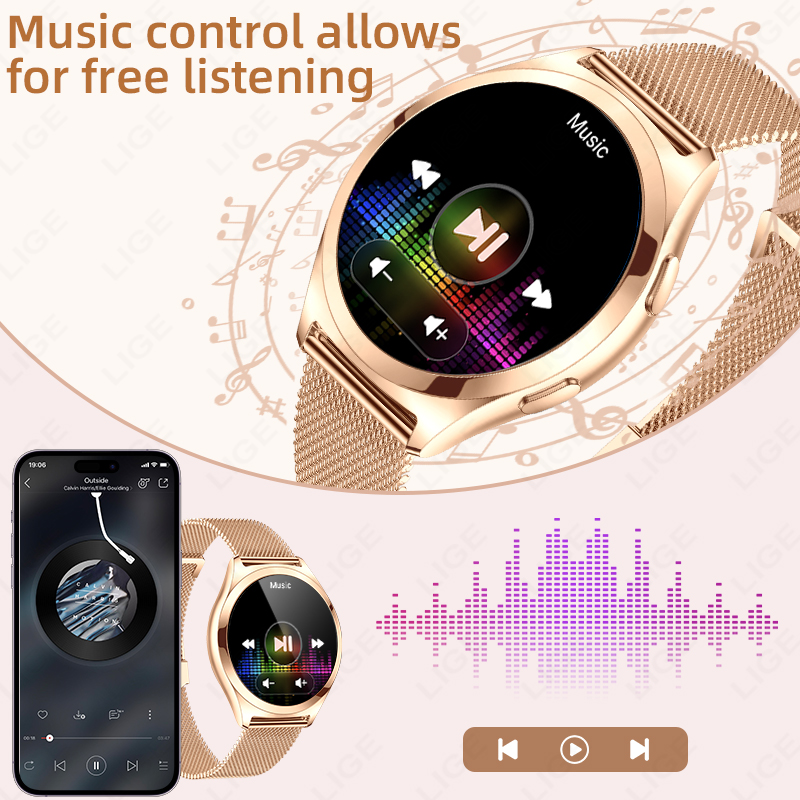 Reloj inteligente LIGE de lujo - Smartwatch Luxury Watches For Women reseña y precio