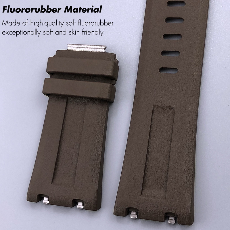 Correa de reloj de caucho fluo - Audemars Piguet Watch Royal Oak Offshore reseña y precio