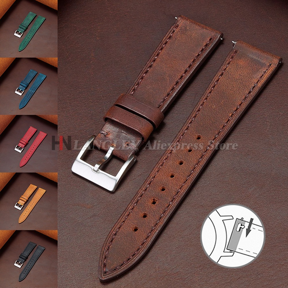 Correa de reloj de cuero de va - Smartwatch Vintage Watches For Women reseña y precio