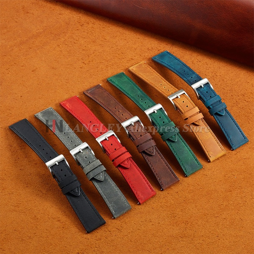 Correa de reloj de cuero de va - Smartwatch Vintage Watches For Women reseña y precio