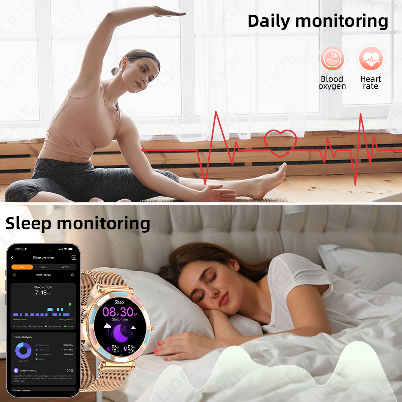 Reloj Inteligente de Lujo LIGE - Smartwatch Luxury Watches For Women reseña y precio